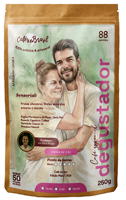 Café Coisa de Mãe - Degustador