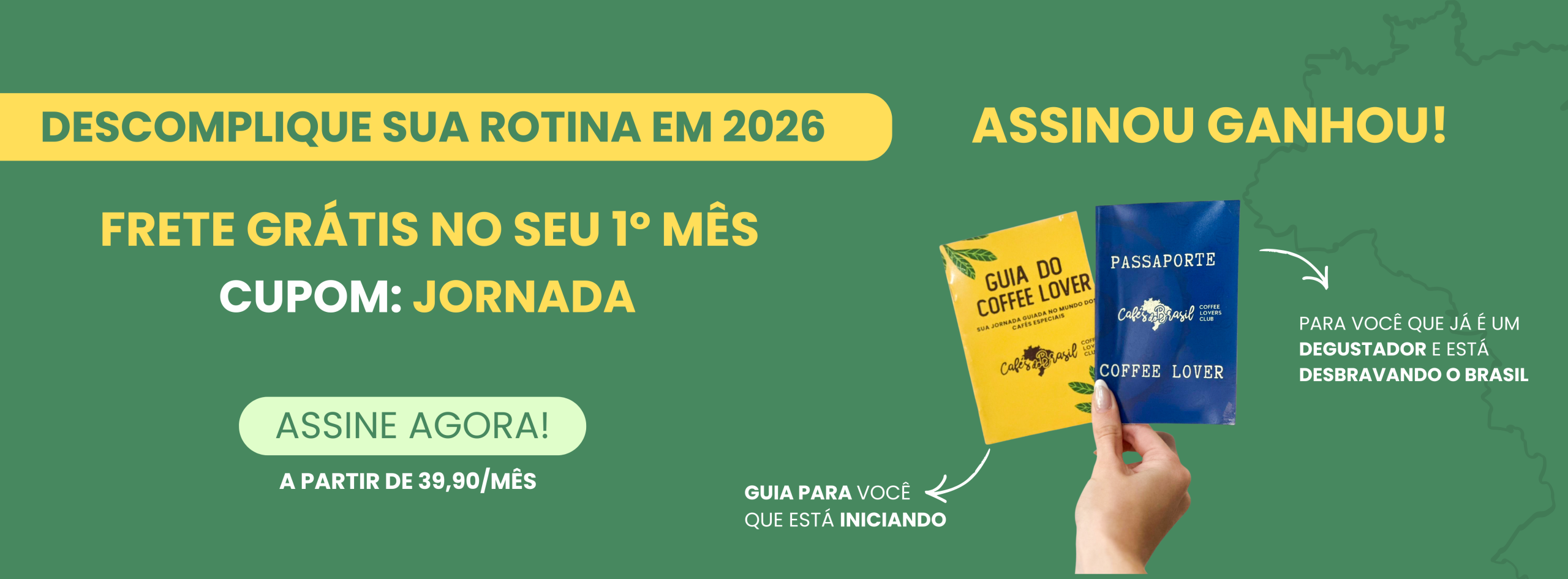 Assine agora e ganhe sua lata ARMAZENADORA. perfeita para guarda seu café sem perder a qualidade